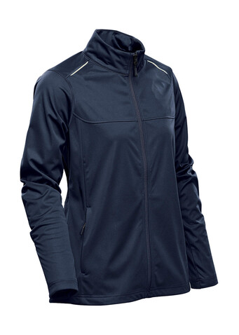 StormTech Women`s Greenwich Softshell, Black, S bedrucken, Art.-Nr. 906181013