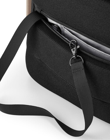 Quadra Project Recycled Security Backpack Lite, Black, One Size bedrucken, Art.-Nr. 907301010