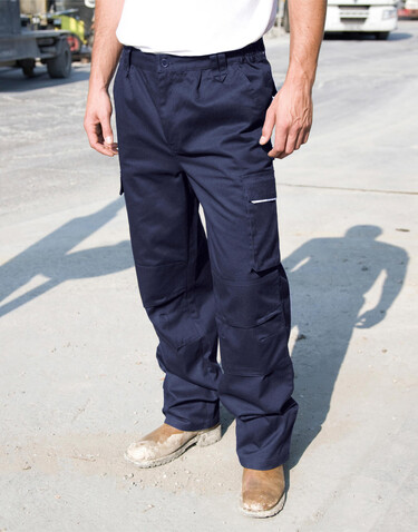 Result Work-Guard Action Trousers Reg, Grey, L (36/32&quot;) bedrucken, Art.-Nr. 908331213