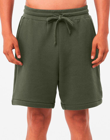 Bella Unisex Sponge Fleece Sweatshort, Military Green, XS bedrucken, Art.-Nr. 910065192