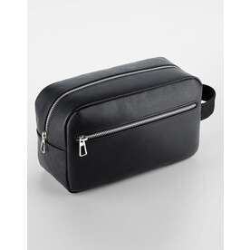 Quadra Tailored Luxe Wash Bag, Black, One Size bedrucken, Art.-Nr. 918301010
