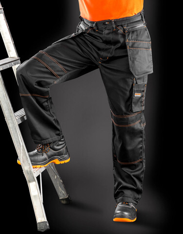 Result LITE X-OVER Holster Trouser, Black, L bedrucken, Art.-Nr. 923331014