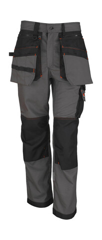 Result X-OVER Heavy Trouser, Grey/Black, 2XL bedrucken, Art.-Nr. 924331486