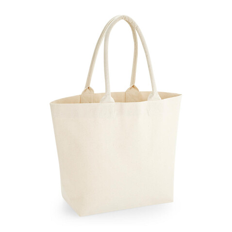 Westford Mill Fairtrade Cotton Deck Bag, Natural, One Size bedrucken, Art.-Nr. 927280080