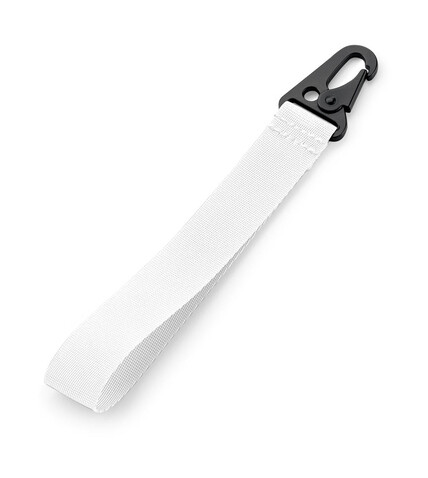 Bag Base Brandable Key Clip, White, One Size bedrucken, Art.-Nr. 928290000