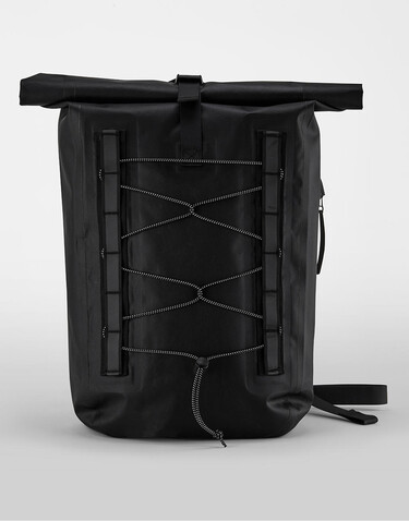 Quadra Waterproof Bike Roll-Top, Black, One Size bedrucken, Art.-Nr. 928301010