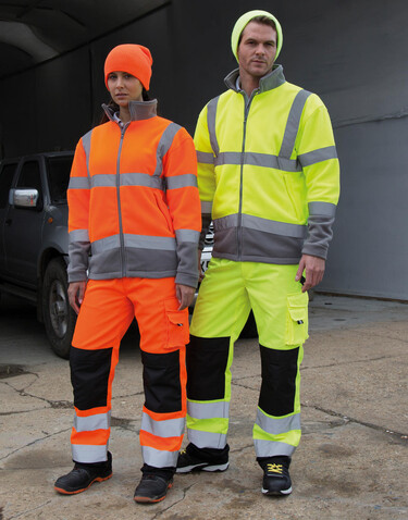 Result Safety Cargo Trouser, Fluorescent Orange, M bedrucken, Art.-Nr. 930334054
