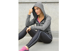 Result Women`s Hooded Tee-Jacket bedrucken, Art.-Nr. 93533