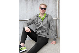 Result Men`s Hooded Tee-Jacket bedrucken, Art.-Nr. 93633