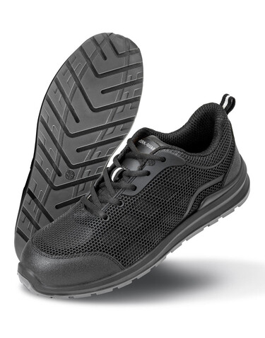 Result All Black Safety Trainer, Black, 10 (44) bedrucken, Art.-Nr. 937331017