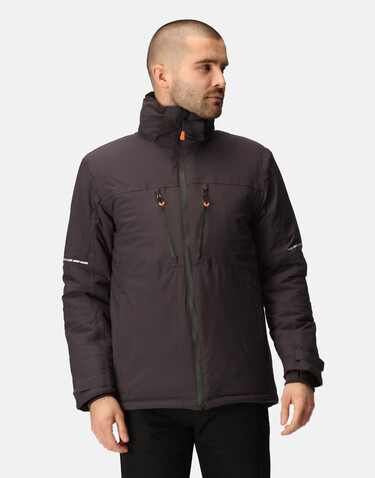 Regatta Marauder III Insulated Jacket, Navy/Grey, M bedrucken, Art.-Nr. 940172514