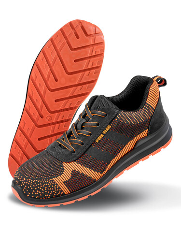 Result Hardy Safety Trainer - size 3, Black/Orange, 3 (36) bedrucken, Art.-Nr. 941331780