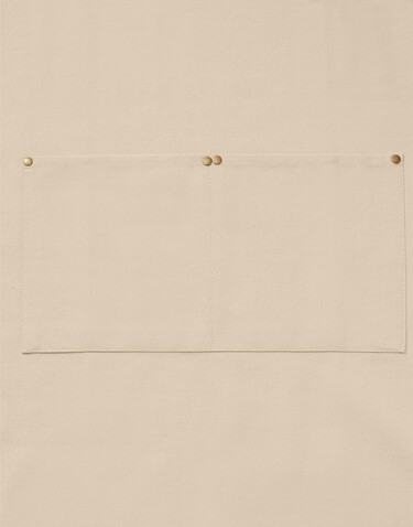 SG ACCESSORIES - BISTRO PROVENCE - Bistro Apron with Pocket, Natural, One Size bedrucken, Art.-Nr. 964590080