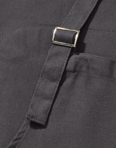 SG ACCESSORIES - BISTRO LISBON - Organic Heavyweight Bib Apron with Pocket, Navy, One Size bedrucken, Art.-Nr. 970592000