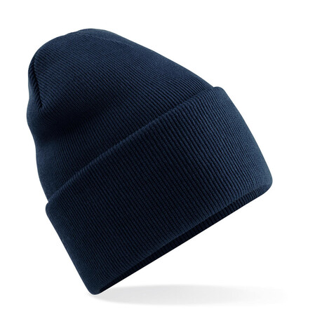 Beechfield Original Deep Cuffed Beanie, French Navy, One Size bedrucken, Art.-Nr. 976692010