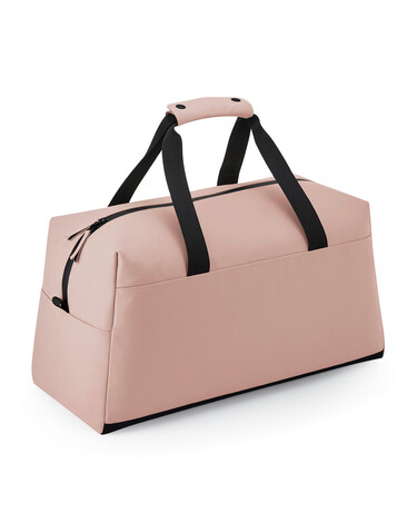Bag Base Matte PU Weekender, Nude Pink, One Size bedrucken, Art.-Nr. 979297100