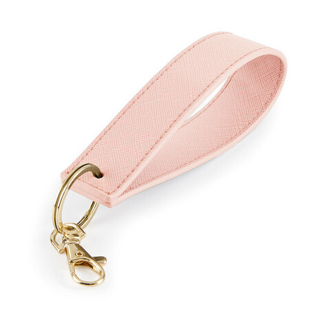 Bag Base Boutique Wristlet Keyring, Soft Pink, One Size bedrucken, Art.-Nr. 980294230