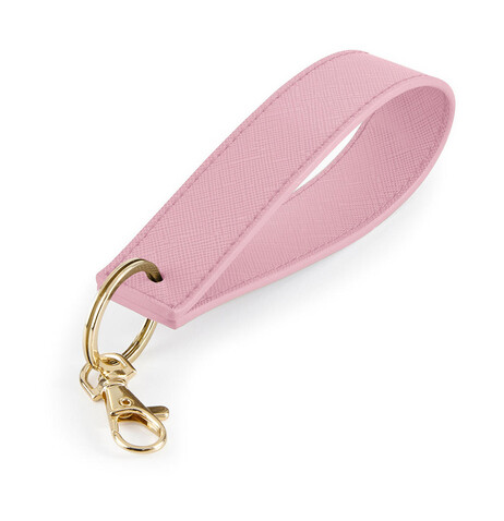 Bag Base Boutique Wristlet Keyring, Dusky Pink, One Size bedrucken, Art.-Nr. 980294270