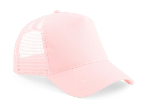 Beechfield Junior Snapback Trucker, Pastel Pink/Pastel Pink, One Size bedrucken, Art.-Nr. 981694660