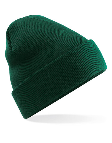 Beechfield Polylana® Original Cuffed Beanie, Black, One Size bedrucken, Art.-Nr. 992691010