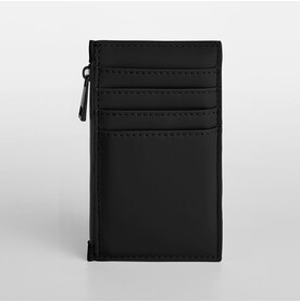 Bag Base Matte PU Card Holder, Black, One Size bedrucken, Art.-Nr. 993291010