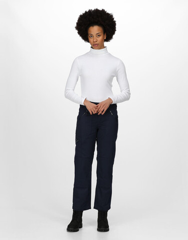 Regatta Womens Pro Action Trousers (Long), Black, 20 (46) bedrucken, Art.-Nr. 999171018