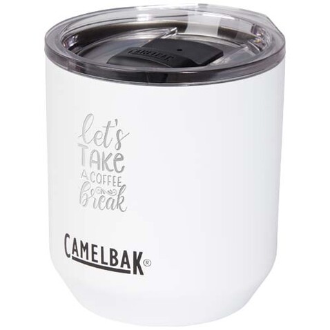 CamelBak® Horizon Rocks vakuumisolierter Trinkbecher, 300 ml, weiss bedrucken, Art.-Nr. 10074901