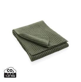 Impact AWARE™ Polylana® Strickschal 180x25cm grün bedrucken, Art.-Nr. P453.447