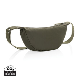 Crescent AWARE™ RPET Half-Moon Sling Tasche khaki bedrucken, Art.-Nr. P763.2027