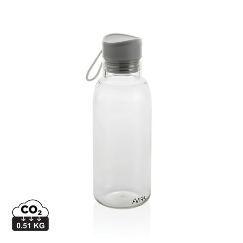 Avira Atik RCS recycelte PET-Flasche 500ml transparent bedrucken, Art.-Nr. P438.030
