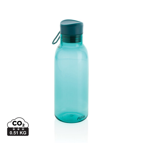 Avira Atik RCS recycelte PET-Flasche 500ml turkis bedrucken, Art.-Nr. P438.033