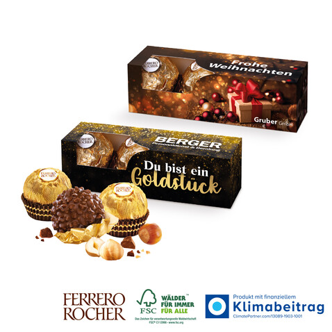 FERRERO ROCHER, 3er bedrucken, Art.-Nr. 91025-W