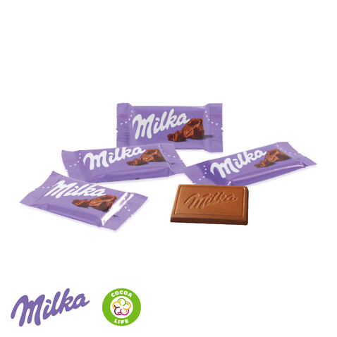 Tisch-Adventskalender mit Milka Schokolade bedrucken, Art.-Nr. 95362-W