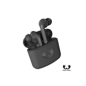 Fresh &amp;#039;n Rebel Twins 1 Tip TWS Earbuds - Dunkelgrau bedrucken, Art.-Nr. LT49722-N0060