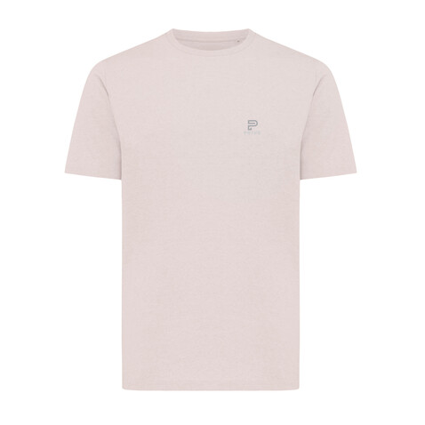 Iqoniq Sierra Lightweight T-Shirt aus recycelter Baumwolle cloud pink bedrucken, Art.-Nr. T9104.039.L