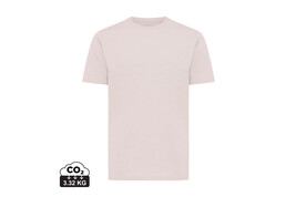 Iqoniq Sierra Lightweight T-Shirt aus recycelter Baumwolle cloud pink bedrucken, Art.-Nr. T9104.039.XS