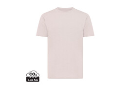 Iqoniq Sierra Lightweight T-Shirt aus recycelter Baumwolle cloud pink bedrucken, Art.-Nr. T9104.039.XL