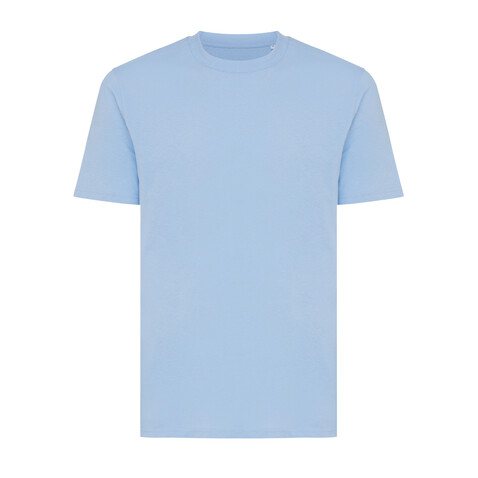 Iqoniq Sierra Lightweight T-Shirt aus recycelter Baumwolle sky blue bedrucken, Art.-Nr. T9104.022.M
