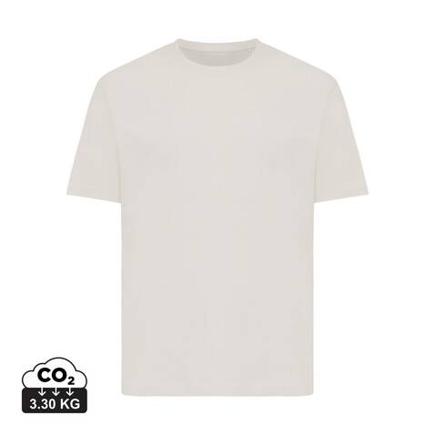 Iqoniq Teide T-Shirt aus recycelter Baumwolle ivory white bedrucken, Art.-Nr. T9105.040.XXL