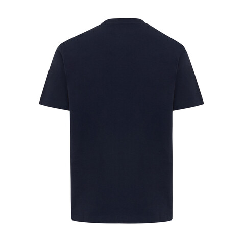 Iqoniq Teide T-Shirt aus recycelter Baumwolle navy blau bedrucken, Art.-Nr. T9105.002.XS