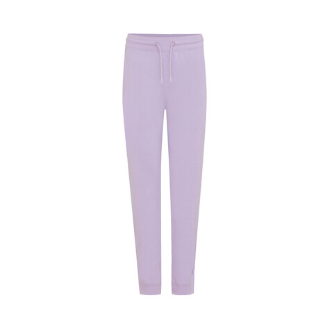 Iqoniq Cooper Jogger aus recycelter Baumwolle lavender bedrucken, Art.-Nr. T9500.011.S