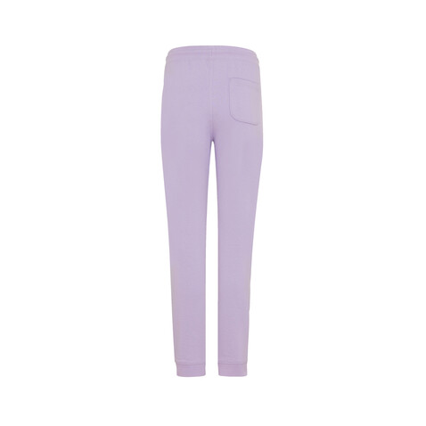 Iqoniq Cooper Jogger aus recycelter Baumwolle lavender bedrucken, Art.-Nr. T9500.011.S