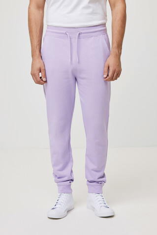 Iqoniq Cooper Jogger aus recycelter Baumwolle lavender bedrucken, Art.-Nr. T9500.011.XXL