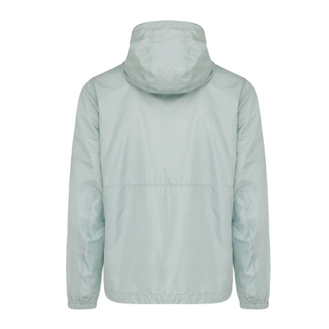 Iqoniq Logan Lightweight Jacke aus recyceltem Polyester Iceberg green bedrucken, Art.-Nr. T9701.023.XS