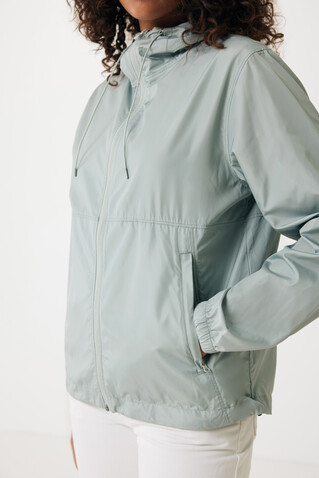 Iqoniq Logan Lightweight Jacke aus recyceltem Polyester Iceberg green bedrucken, Art.-Nr. T9701.023.M