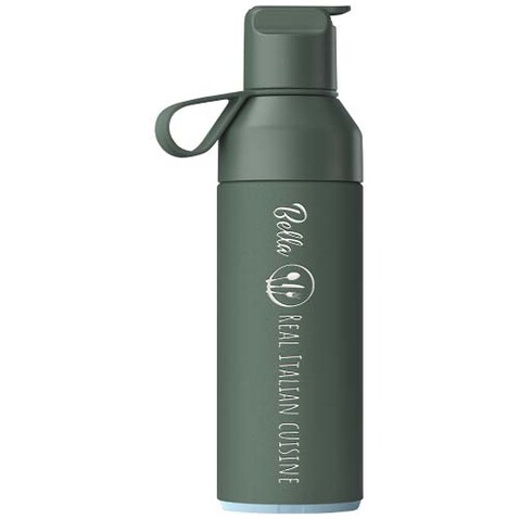 Ocean Bottle GO 500 ml vakuumisolierte Flasche, waldgrün bedrucken, Art.-Nr. 10081664