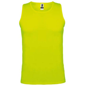 Andre Sport Top für Kinder, Fluor Yellow bedrucken, Art.-Nr. K03501CC