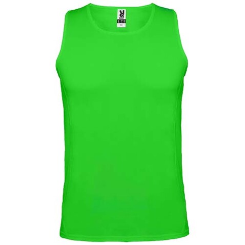 Andre Sport Top für Kinder, limone bedrucken, Art.-Nr. K03502XG