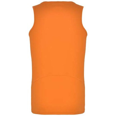 Andre Sport Top für Kinder, Fluor Orange bedrucken, Art.-Nr. K03503LJ