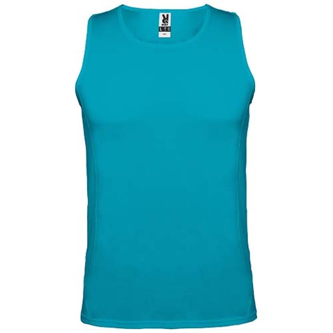 Andre Sport Top für Kinder, türkis bedrucken, Art.-Nr. K03504UC
